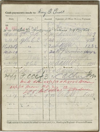 Pay Book, p. 5
